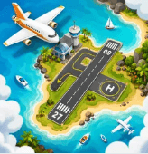 Flight Landing Flight Landing - free online HTML5 game