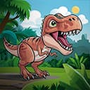 Jurassic Dino Run Jurassic Dino Run - free online game